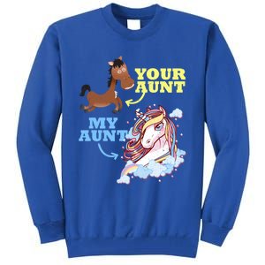 Gift For Niece Nephew From Aunt Outfit Funny Gift Tall Sweatshirt