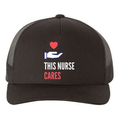 Gifts For Nurses Nurses Week Nursing School Inspiration Rn Yupoong Adult 5-Panel Trucker Hat