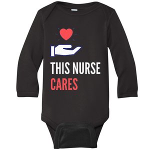 Gifts For Nurses Nurses Week Nursing School Inspiration Rn Baby Long Sleeve Bodysuit