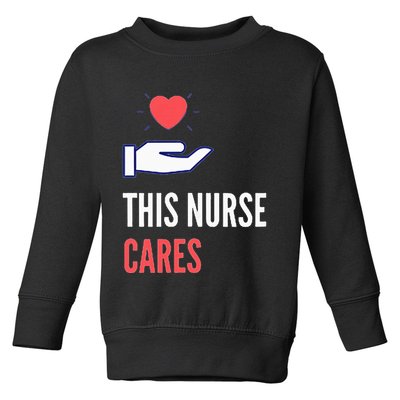 Gifts For Nurses Nurses Week Nursing School Inspiration Rn Toddler Sweatshirt