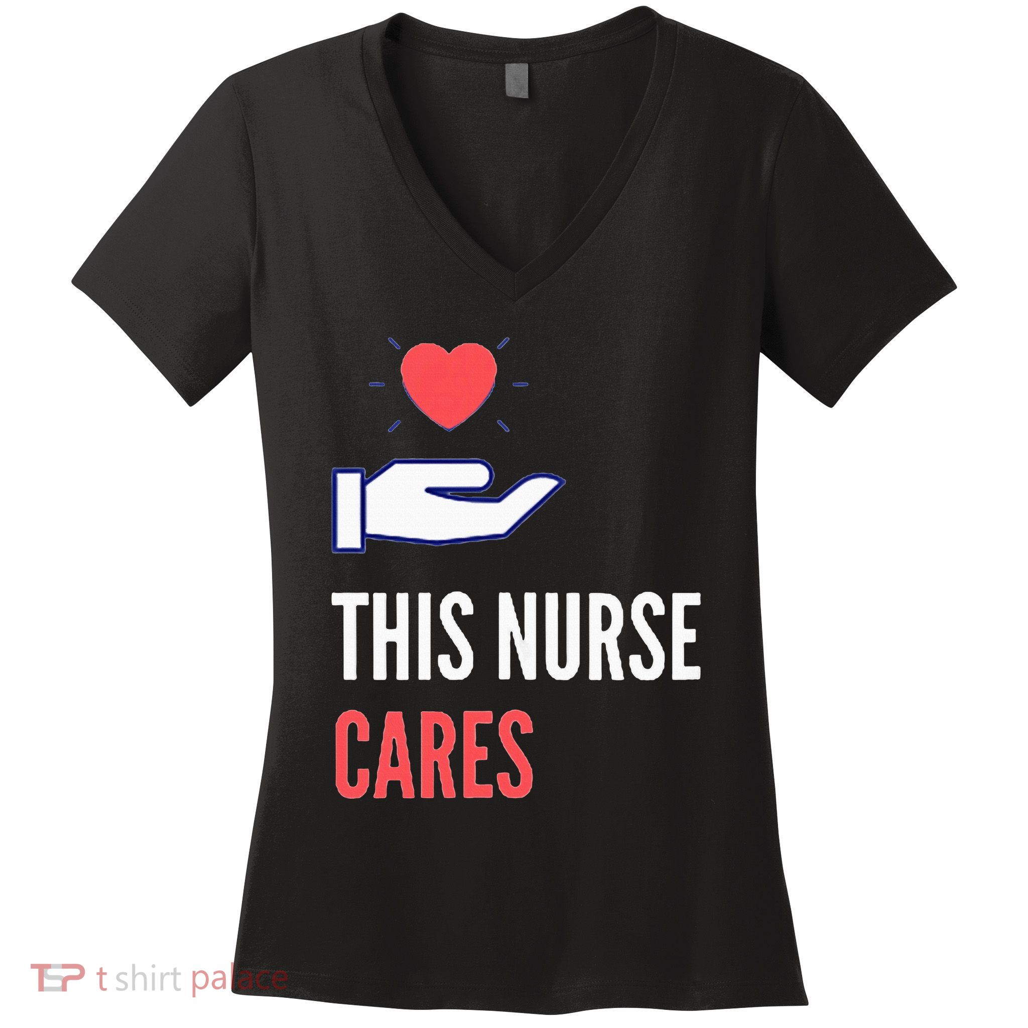 Gifts For Nurses Nurses Week Nursing School Inspiration Rn Women's V-Neck T-Shirt
