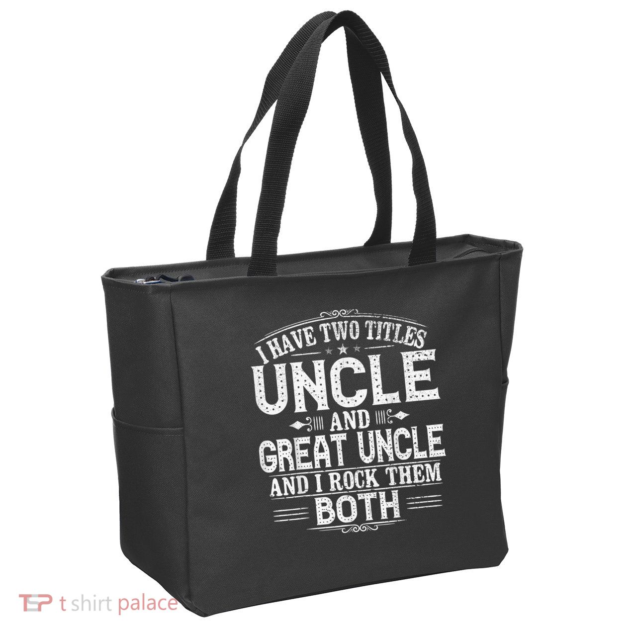 Gift for New Great Uncle - Uncles Great Uncle Zip Tote Bag