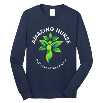 Gifts For Nurses Amazing Nurse Inspiration Nursing School Long Sleeve Shirt