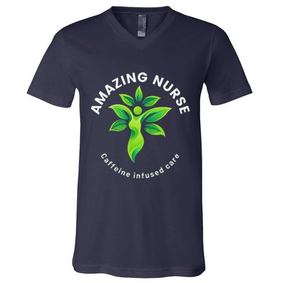 Gifts For Nurses Amazing Nurse Inspiration Nursing School V-Neck T-Shirt