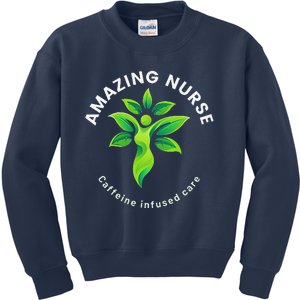 Gifts For Nurses Amazing Nurse Inspiration Nursing School Kids Sweatshirt