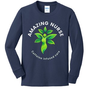 Gifts For Nurses Amazing Nurse Inspiration Nursing School Kids Long Sleeve Shirt