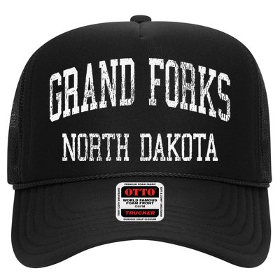 Grand Forks North Dakota Nd Vintage Athletic Sports Hat