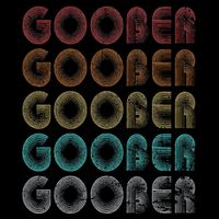 Goober Family Name I Love Goober Personalized Vintage Doggie Tank
