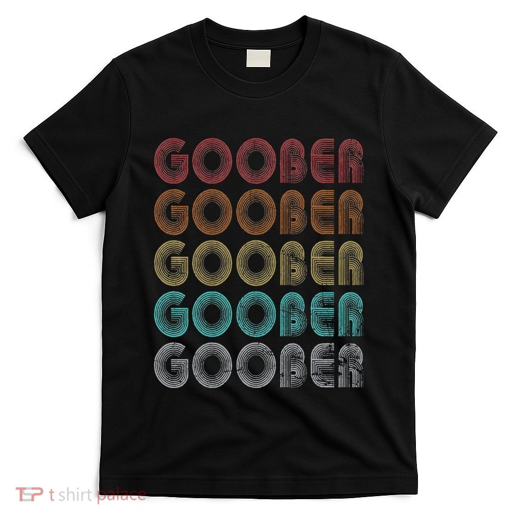 Goober Family Name I Love Goober Personalized Vintage T-Shirt