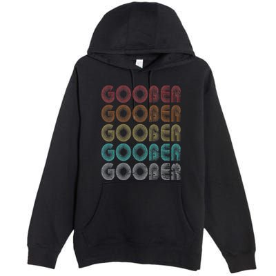 Goober Family Name I Love Goober Personalized Vintage Premium Pullover Hoodie