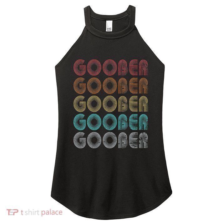 Goober Family Name I Love Goober Personalized Vintage Women's Perfect Tri Rocker Tank