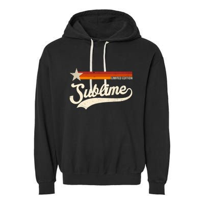 Graphic First Name Awesome Apparel Limited Edition Garment-Dyed Fleece Hoodie