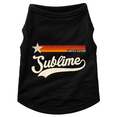 Graphic First Name Awesome Apparel Limited Edition Doggie Tank