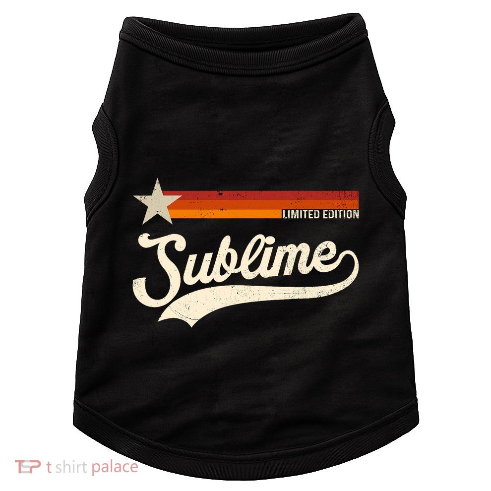 Graphic First Name Awesome Apparel Limited Edition Doggie Tank