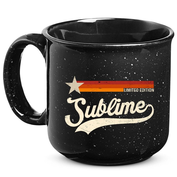 Graphic First Name Awesome Apparel Limited Edition 15oz Campfire Ceramic Mug