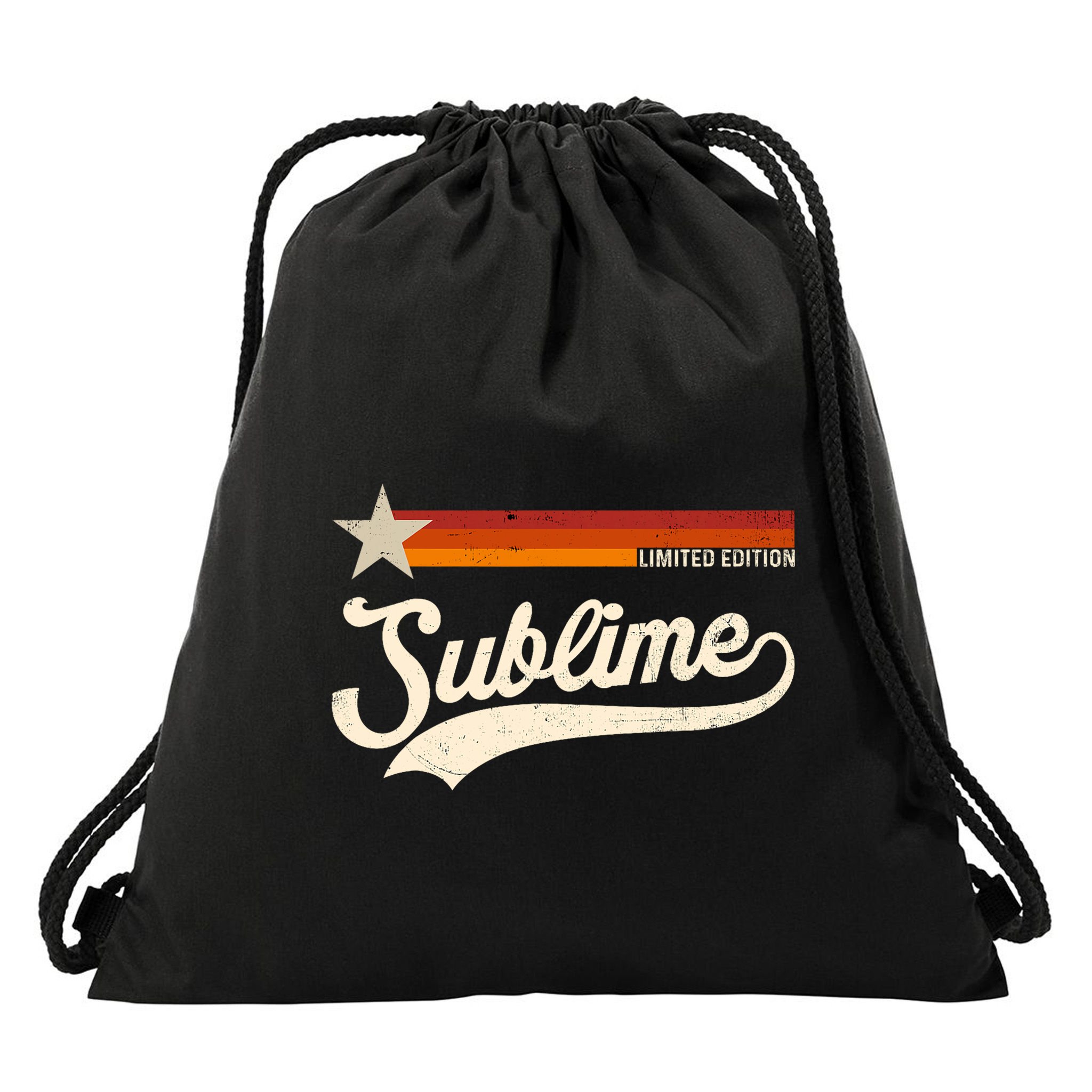 Graphic First Name Awesome Apparel Limited Edition Drawstring Bag