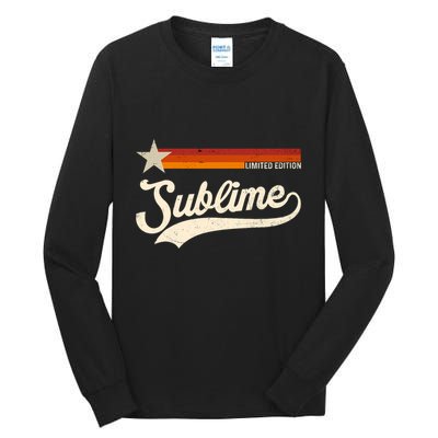Graphic First Name Awesome Apparel Limited Edition Tall Long Sleeve T-Shirt