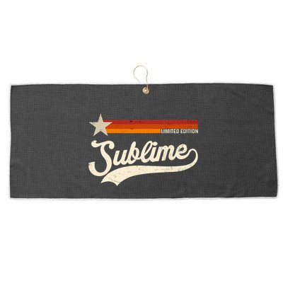 Graphic First Name Awesome Apparel Limited Edition Large Microfiber Waffle Golf Towel