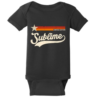 Graphic First Name Awesome Apparel Limited Edition Baby Bodysuit
