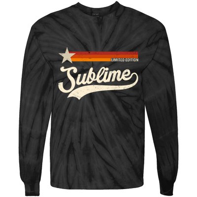 Graphic First Name Awesome Apparel Limited Edition Tie-Dye Long Sleeve Shirt