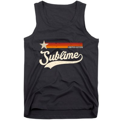 Graphic First Name Awesome Apparel Limited Edition Tank Top