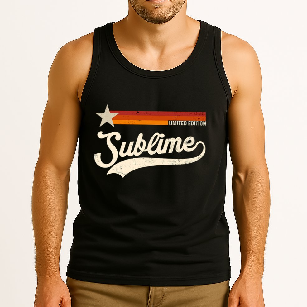 Graphic First Name Awesome Apparel Limited Edition Tank Top