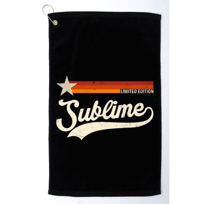 Graphic First Name Awesome Apparel Limited Edition Golf Towel