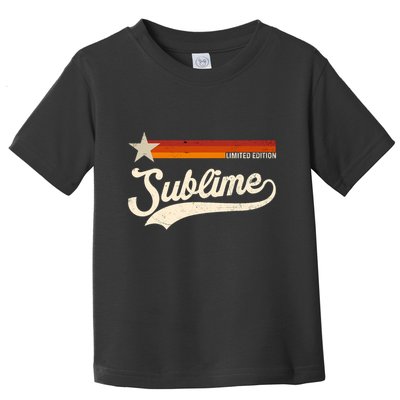 Graphic First Name Awesome Apparel Limited Edition Toddler T-Shirt