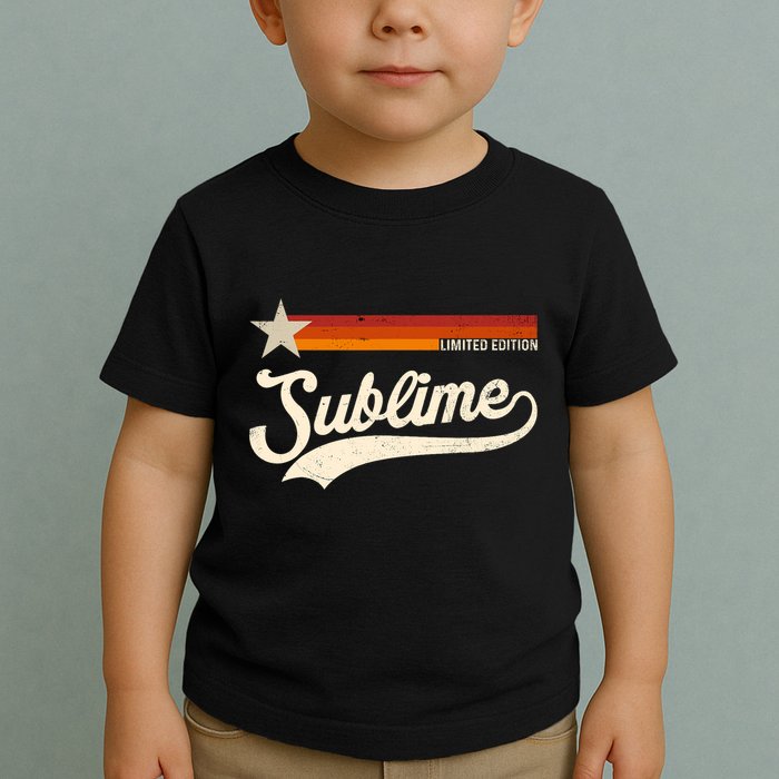 Graphic First Name Awesome Apparel Limited Edition Toddler T-Shirt