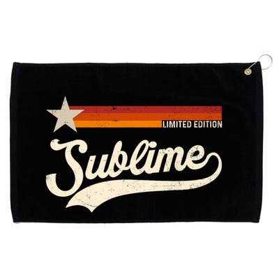 Graphic First Name Awesome Apparel Limited Edition Grommeted Golf Towel