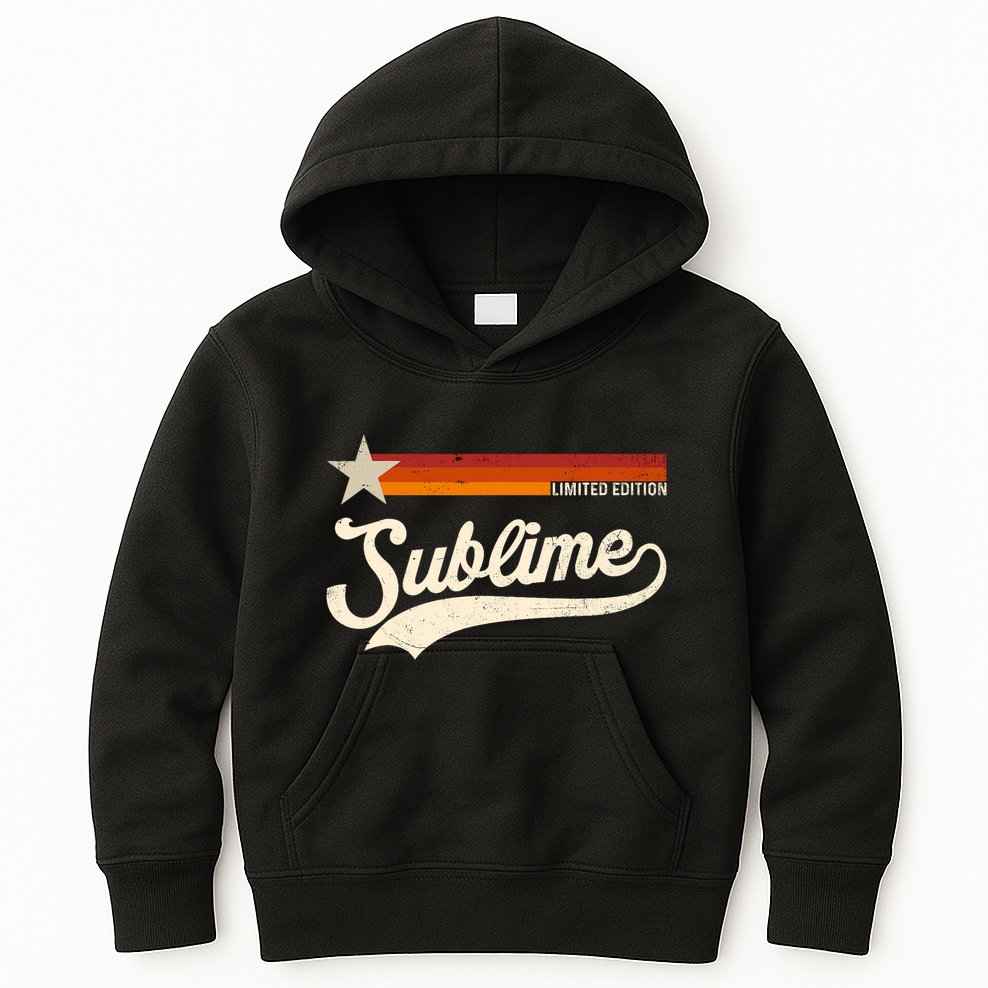 Graphic First Name Awesome Apparel Limited Edition Kids Hoodie