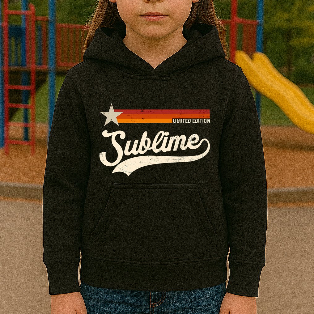 Graphic First Name Awesome Apparel Limited Edition Kids Hoodie