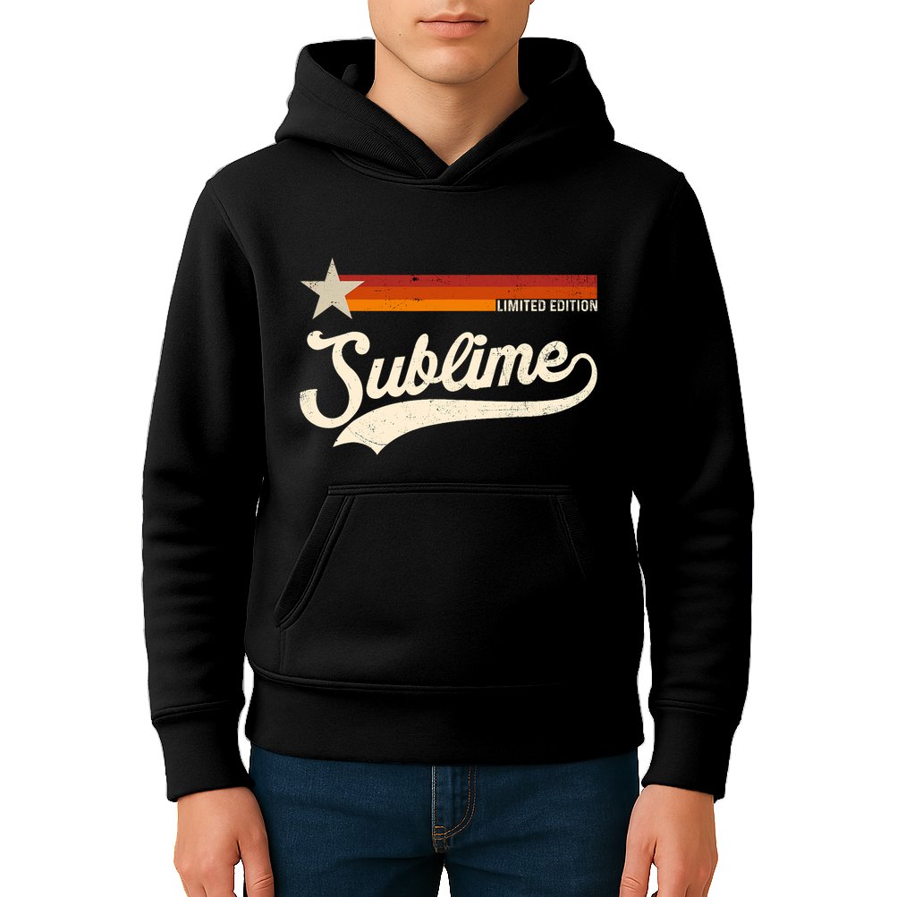 Graphic First Name Awesome Apparel Limited Edition Kids Hoodie