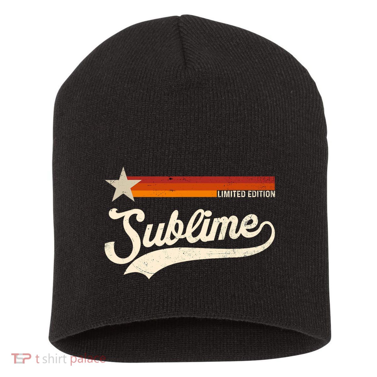 Graphic First Name Awesome Apparel Limited Edition Short Acrylic Beanie