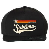Graphic First Name Awesome Apparel Limited Edition Wool Snapback Cap