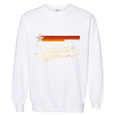 Graphic First Name Awesome Apparel Limited Edition Garment-Dyed Sweatshirt