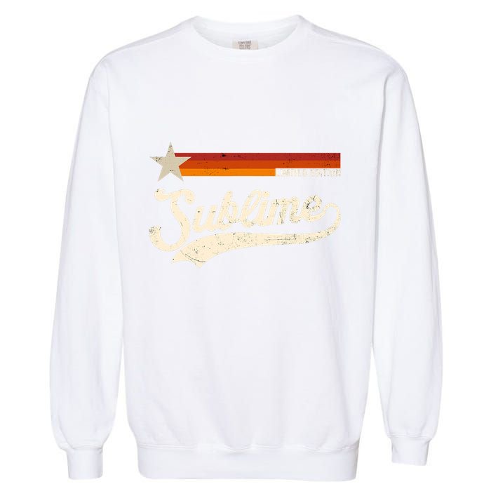Graphic First Name Awesome Apparel Limited Edition Garment-Dyed Sweatshirt
