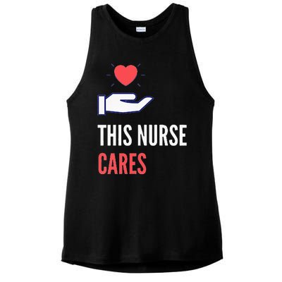 Gifts For Nurses Nurses Week Nursing School Inspiration Rn Ladies PosiCharge Tri-Blend Wicking Tank