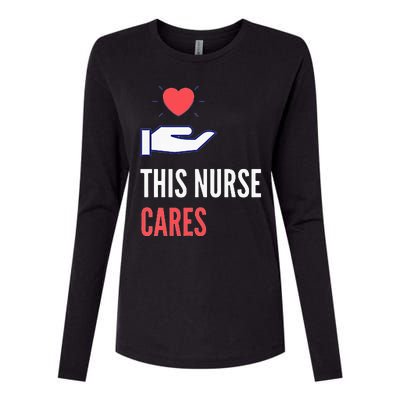 Gifts For Nurses Nurses Week Nursing School Inspiration Rn Womens Cotton Relaxed Long Sleeve T-Shirt