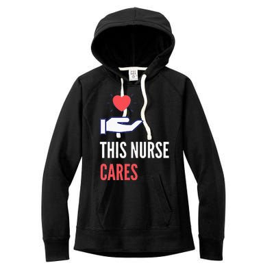 Gifts For Nurses Nurses Week Nursing School Inspiration Rn Women's Fleece Hoodie