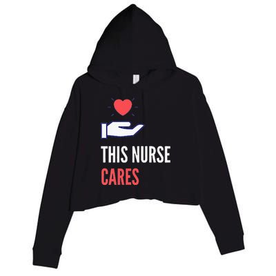 Gifts For Nurses Nurses Week Nursing School Inspiration Rn Crop Fleece Hoodie