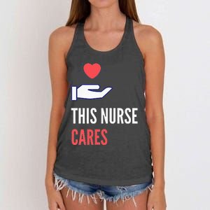 Gifts For Nurses Nurses Week Nursing School Inspiration Rn Women's Knotted Racerback Tank