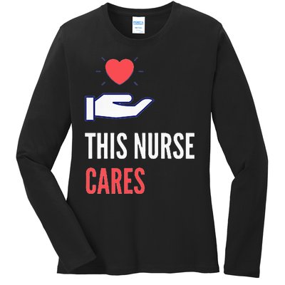 Gifts For Nurses Nurses Week Nursing School Inspiration Rn Ladies Long Sleeve Shirt