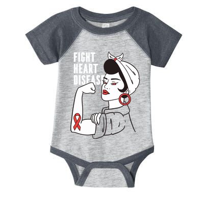 Gift For Nurse Or Doctor Cool Gift Heart Disease Awareness Month Funny Gift Infant Baby Jersey Bodysuit