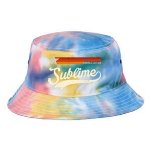 Graphic First Name S.U.B.L.I.M.E Awesome Apparel Limited Edition Tie Dye Newport Bucket Hat