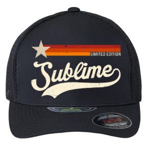 Graphic First Name S.U.B.L.I.M.E Awesome Apparel Limited Edition Flexfit Unipanel Trucker Cap