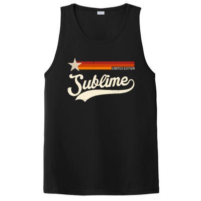 Graphic First Name S.U.B.L.I.M.E Awesome Apparel Limited Edition PosiCharge Competitor Tank