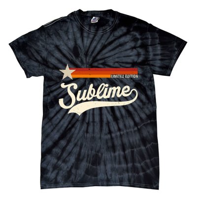 Graphic First Name S.U.B.L.I.M.E Awesome Apparel Limited Edition Tie-Dye T-Shirt