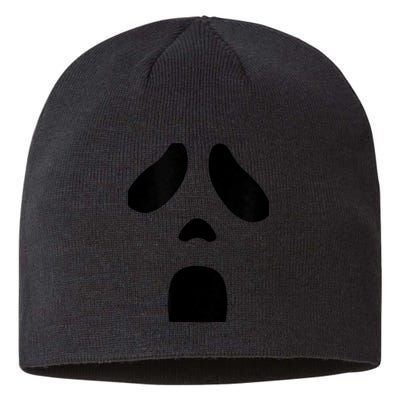 Ghost Face Novelty Halloween Ghost Costume Ghost Screaming Sustainable Beanie