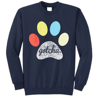 Gotcha For New Dog Owner On Dog Gotcha Day Adoption Sweatshirt